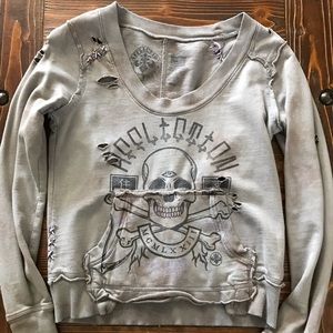 Affliction sweatshirt ❤️❤️